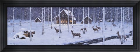 Framed Holiday Silence Print