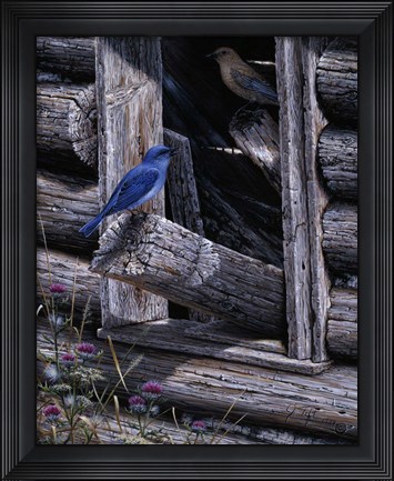 Framed Meeting Place Print