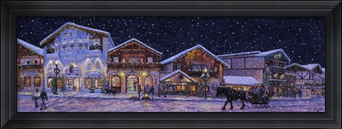 Framed Hometown Holiday 2 Print