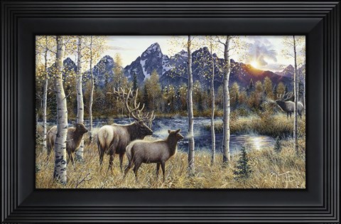 Framed Autumn Rival Print