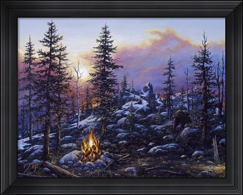 Framed Intruder Print