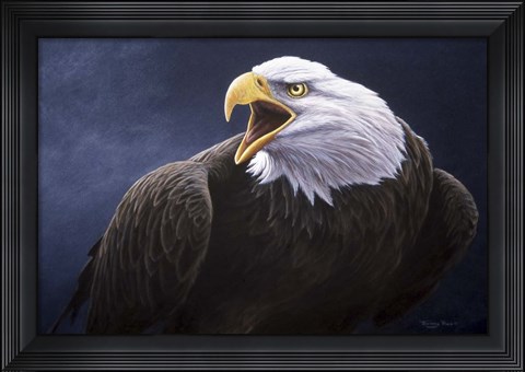 Framed Cry Of The Eagle Print
