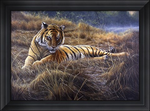 Framed Tiger Print