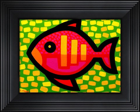 Framed Big Fish Print
