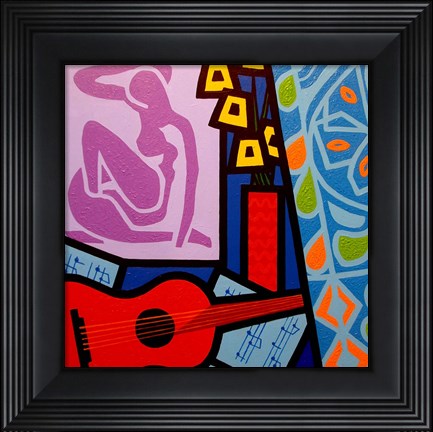 Framed Homage To Matisse 11 Print