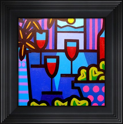 Framed Still Life At Window Print