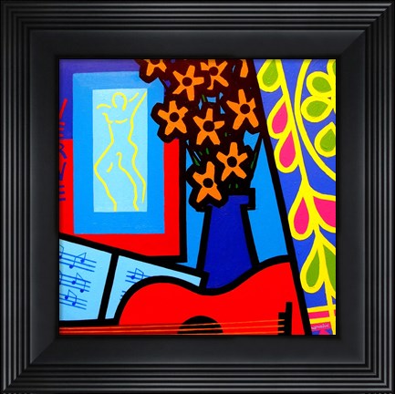 Framed Still Life With Matisses Verve Print