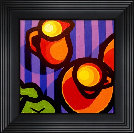 Framed Tea And Apples Print