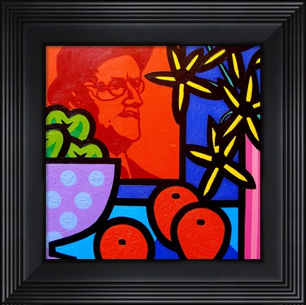 Framed Still Life With James Joyce Print