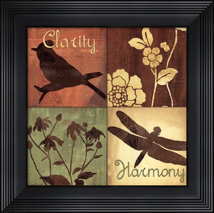 Framed Organic Nature - Clarity Print