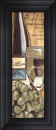 Framed Riesling Print