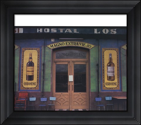 Framed Hostal, Seville, Spain Print