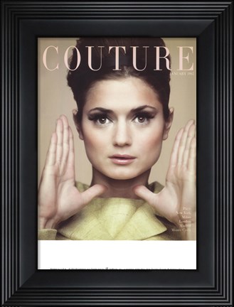 Framed Couture January 1962 Print