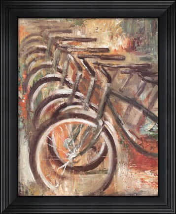 Framed Bicyclette II Print