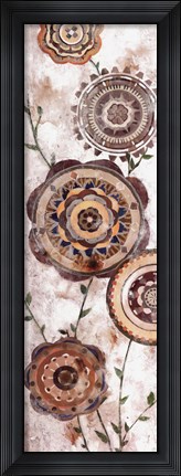 Framed Global Garden I Print