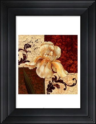 Framed Fiori Iris Print