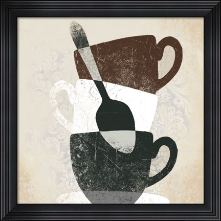 Framed Tabletop Stack Print