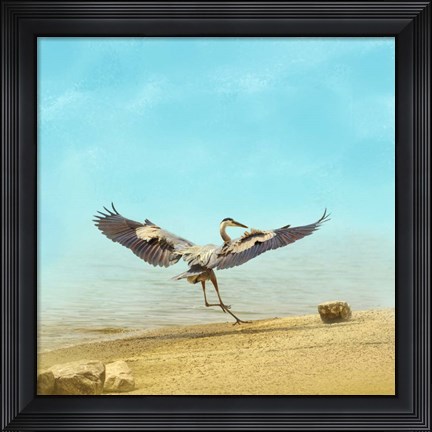 Framed BeachDancing Print