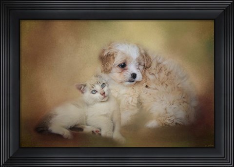 Framed Best Friends Print