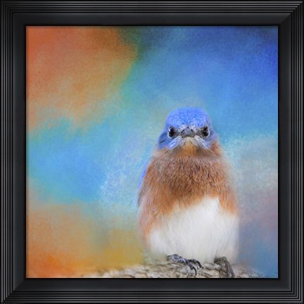 Framed Blue Is Beautiful Print