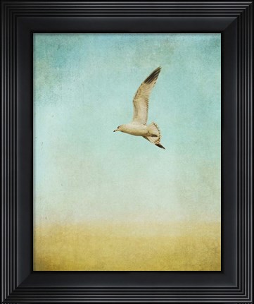 Framed Out To Sea Print