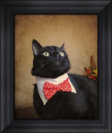 Framed Ready For Dinner Print