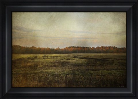 Framed Autumn Flame Print