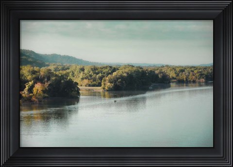 Framed Autumn's Knocking On The Door Print