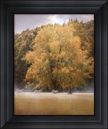 Framed Morning On The Battlefield Print