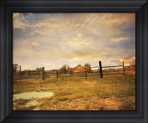 Framed Place Of Peace Print