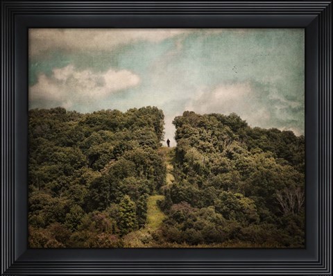 Framed Uphill Climb Print