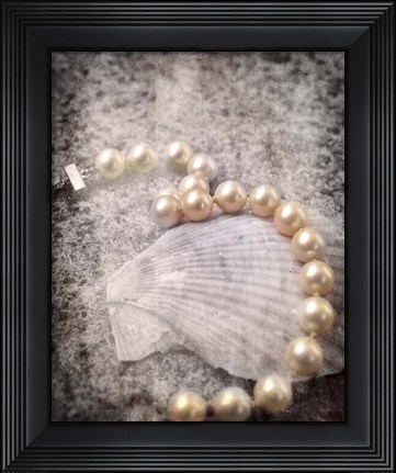 Framed Vintage Pearls Print