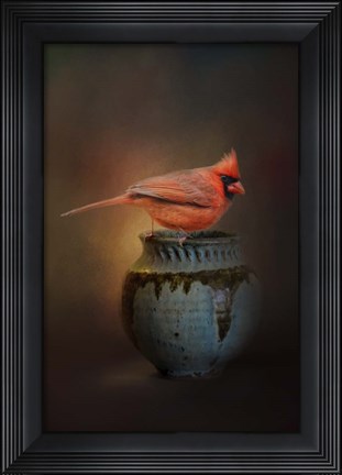 Framed Little Red Guardian Print