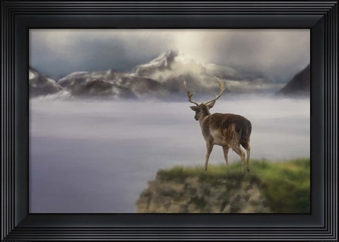 Framed Mountains Out Of Reach Print