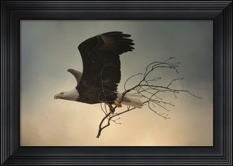 Framed Stick Delivery Print