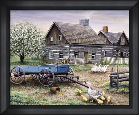 Framed No Place Like Home Print