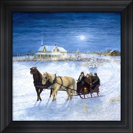 Framed Sleighbells Print
