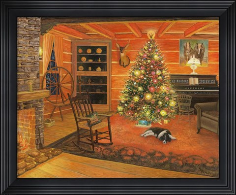 Framed Silent Night Print