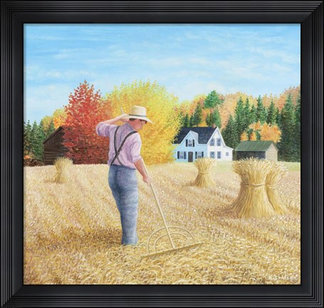 Framed Bountiful Harvest Print