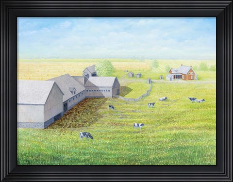 Framed Emerald Acres Print