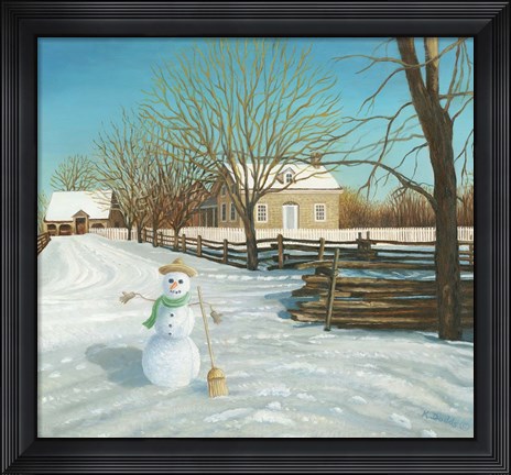Framed Jack Frost Print