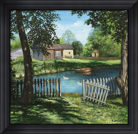 Framed Summer Serenity Print