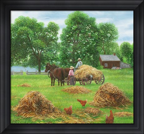 Framed Summers Bounty Print