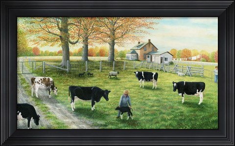 Framed Pride of Hunterdale Print