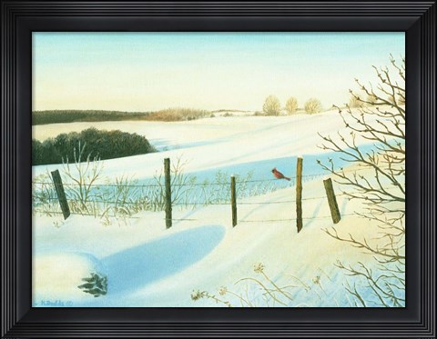 Framed Winter Wonderland Print
