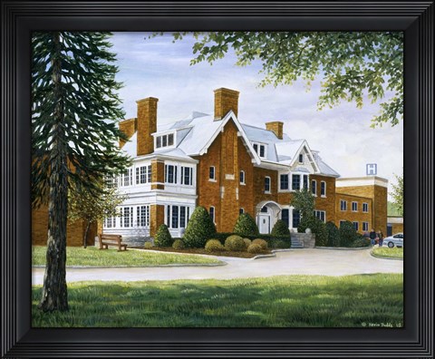 Framed Arnprior Hospital Print
