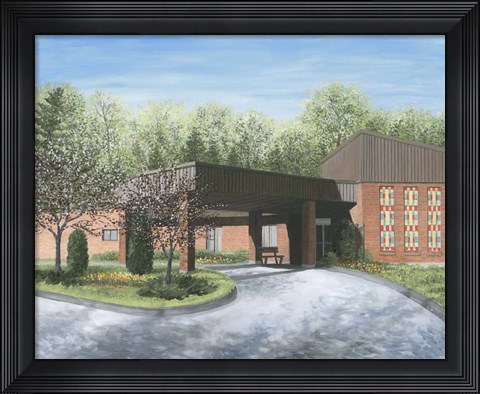 Framed Arnprior Nursing Home Print