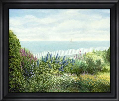 Framed Cape Cod Garden Print