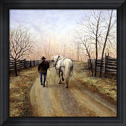 Framed End of Day CM Print