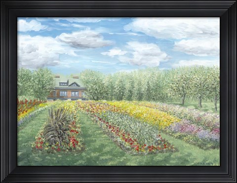 Framed Experimental Farms Ottawa Print